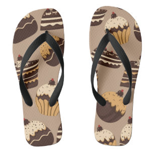 Chanclas Modelo de chocolate y pasteles 3