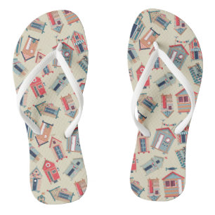 Chanclas Modelo de la choza de la playa