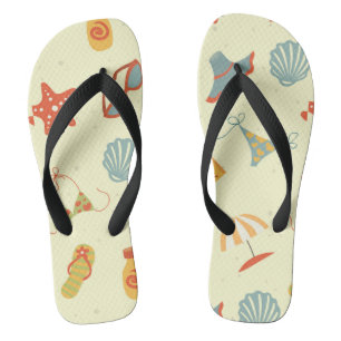 Chanclas Modelo de la playa del verano