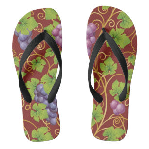 Chanclas Modelo de la uva