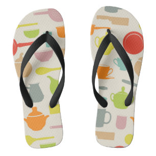 Chanclas Modelo de los platos