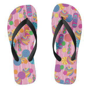 Chanclas Modelo del caramelo de los Lollipops