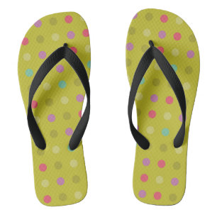 Chanclas Modelo del fondo del lunar