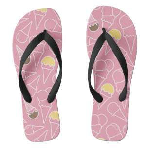 Chanclas Modelo del helado del verano