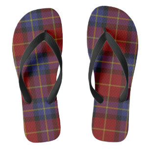 Chanclas Modelo del tartán