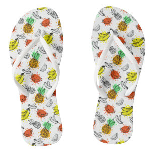 Chanclas Modelo inconsútil del gráfico de vector