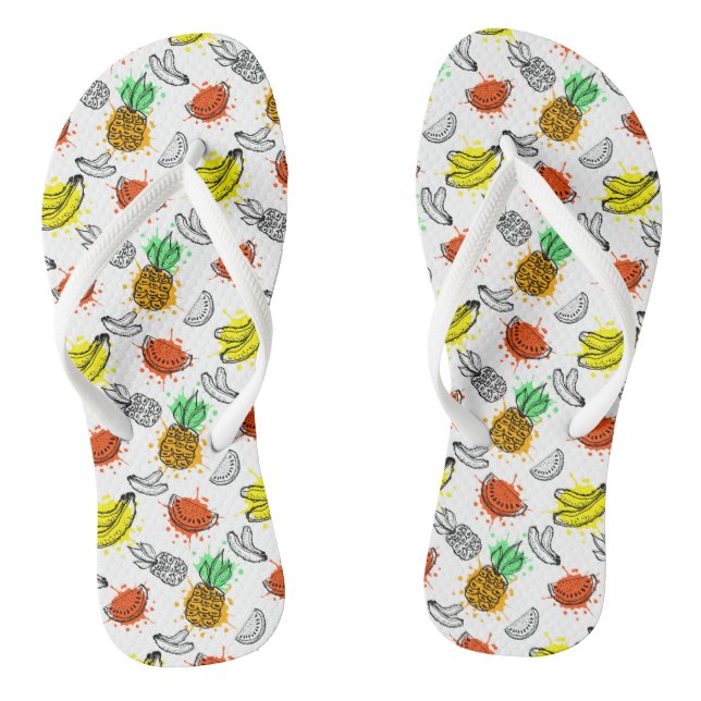 Chanclas Modelo inconsútil del gráfico de vector (Plantilla)