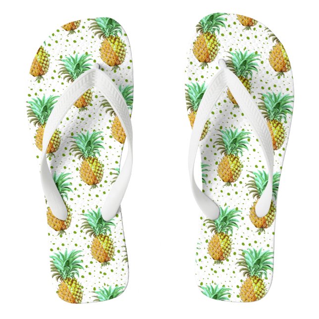 Chanclas Modelo moderno de la piña (Plantilla)