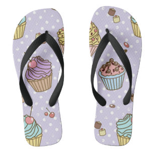 Chanclas Modelo retro de los dulces