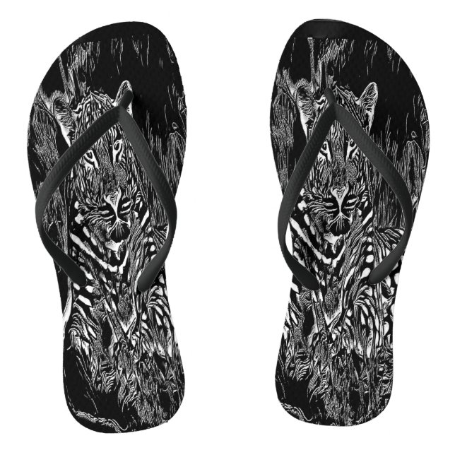 Chanclas Modelos Big Cat: Leopard Laze 01-02 (Plantilla)