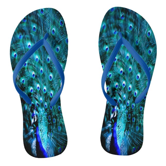 Chanclas Modelos para aves: Peacocks Bonito 03-01 (Plantilla)