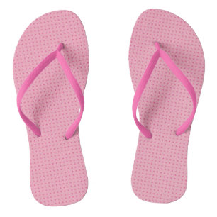 Chanclas Moderna plantilla de color rojo rosado elegante de