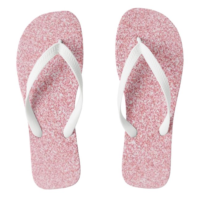 Chanclas Moderna y elegante plantilla de moda Rosa blanco d (Plantilla)