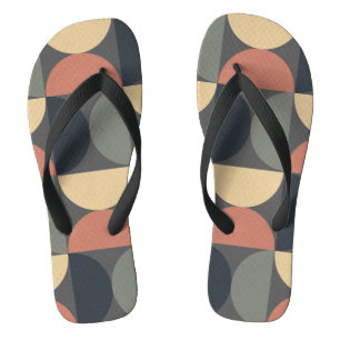 Chanclas Modernidad de mediados de siglo Salmón Carbón