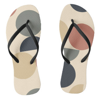 Chanclas Moderno de mediados de siglo Carbón Salmón