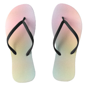 Chanclas Modernos colores arcoiris de moda elegante rojo ro