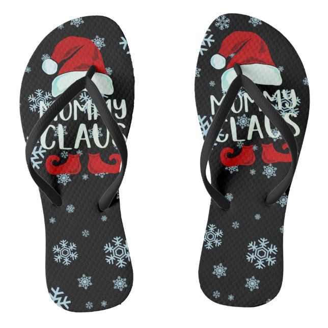 Chanclas Mommy Claus flip flops (Plantilla)