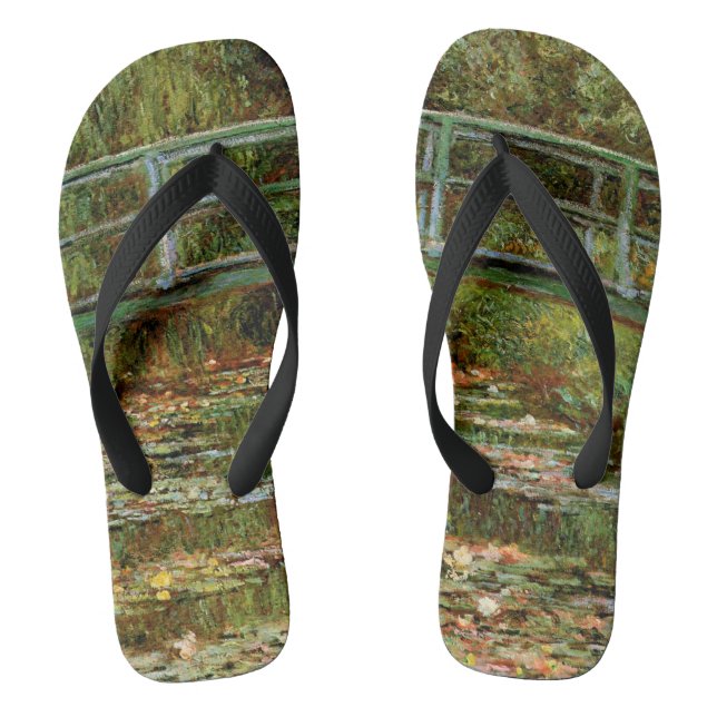 Chanclas Monet French Bridge Giverney (Plantilla)