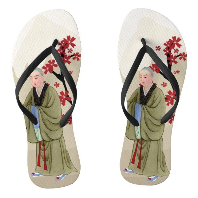 Chanclas Monjes budistas Flip Flops (Plantilla)