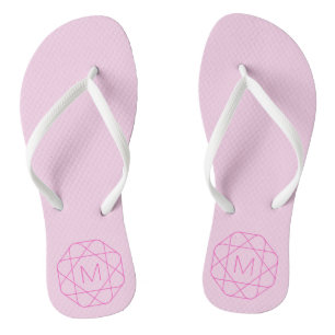 Chanclas Monograma de Guay, estilo de logotipo de cadera   