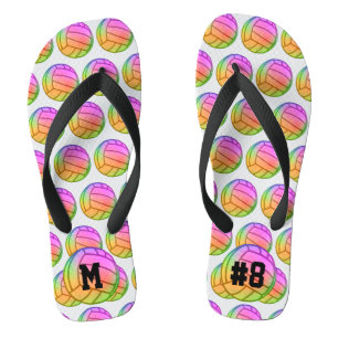 Chanclas Monograma de voleibol