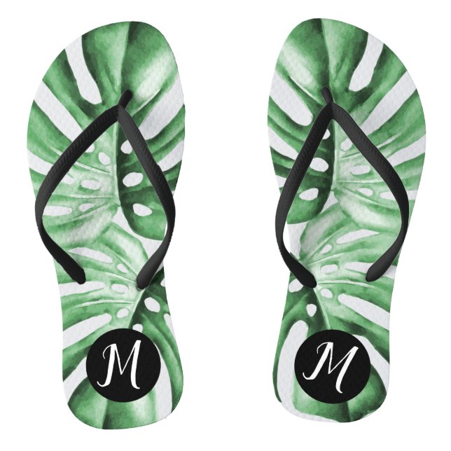 Chanclas Monograma Flip Flip Flops (Plantilla)