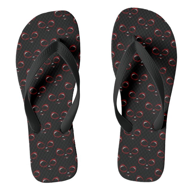 Chanclas Monstruo de la cara de corte (Plantilla)