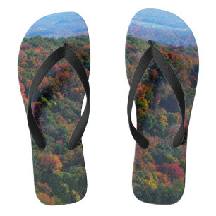 Chanclas Montañas Apalaches en otoño