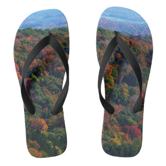Chanclas Montañas Apalaches en otoño