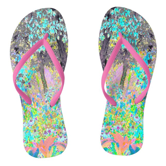 Chanclas Moody Purple Morning Sunrise en My Rubio Garden (Plantilla)