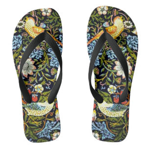 Chanclas Morris - Ladrón de fresa, patrón vintage