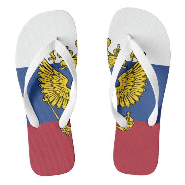 Chanclas Mostrar tus colores - Rusia (Plantilla)