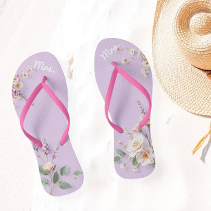 Chanclas Mrs. flip-flops, Bridal sandals, Personalized 