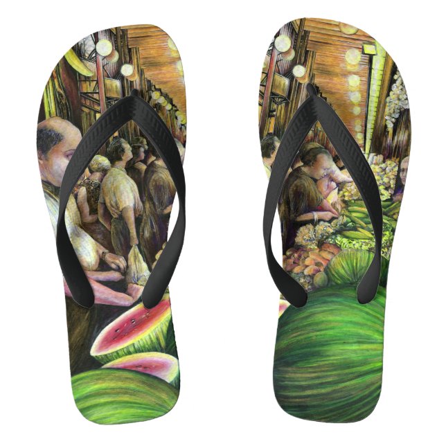 Chanclas Muchos hombres, muchos melones, Budapest (Plantilla)