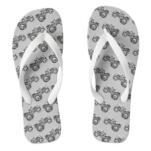 Chanclas muchos tractores de fergison de massey gris antigu