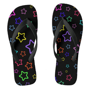 Chanclas Multicolored Starry Night