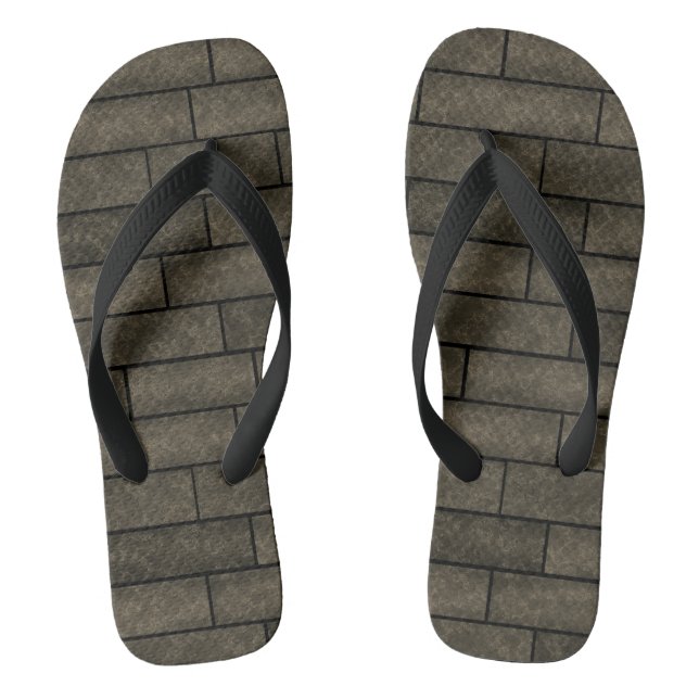 Chanclas Muro de ladrillo, ladrillo (Plantilla)