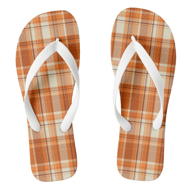 Chanclas Naranja plateado (Plantilla)