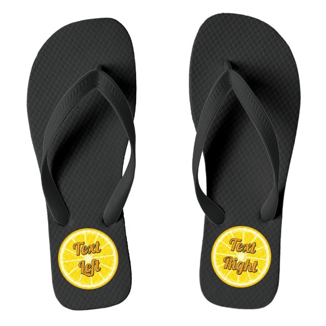 Chanclas Naranja Slice (Plantilla)