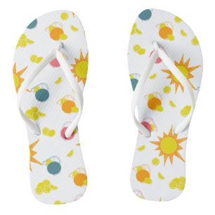 Chanclas Naranja Yellow Suns Lemons