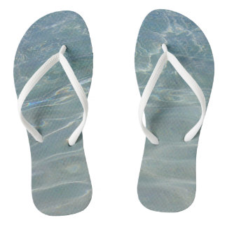 Chanclas Naturaleza azul del Resumen del Agua del Caribe