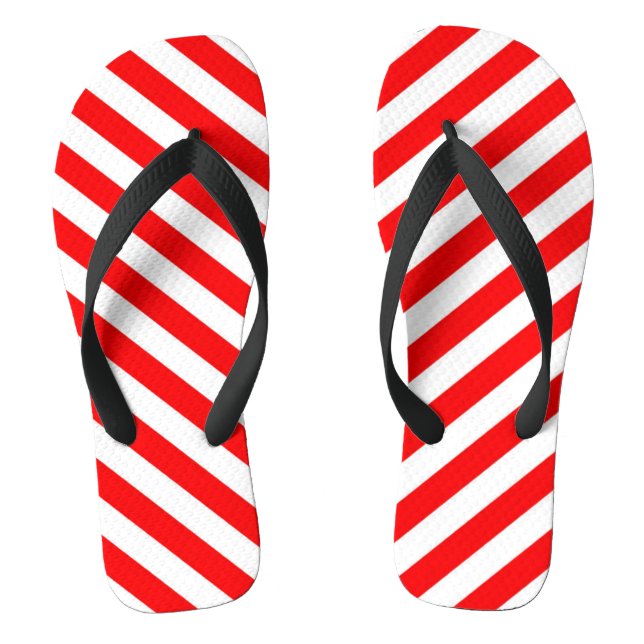 CHANCLAS NAVIDADES CANDY RED WHITE XMAS GIFT (Plantilla)
