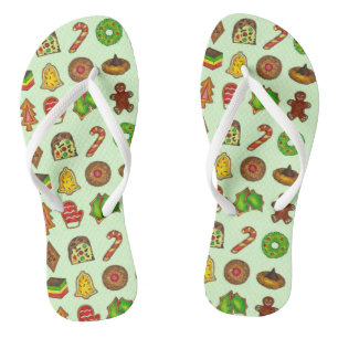 Chanclas Navidades Cocinas azucareras navideñas