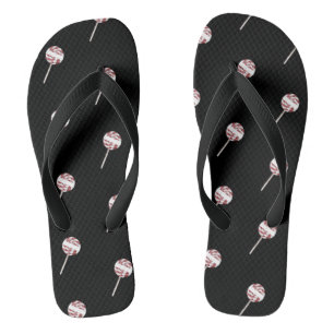 Chanclas Navidades de Candy Cane Swirl Modelo Lollipop