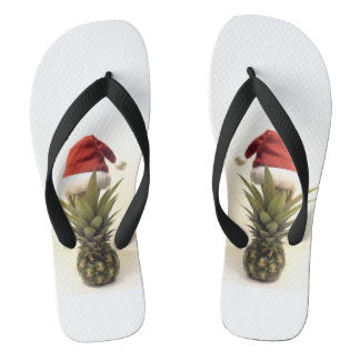 Chanclas Navidades de piña de Hawái Flip Flops
