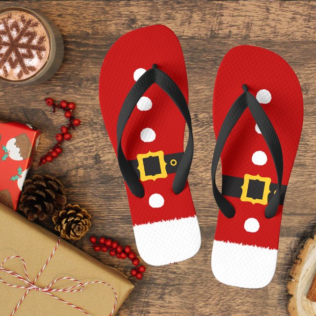 Chanclas Navidades de Santa Costume Elf (Subido por el creador)