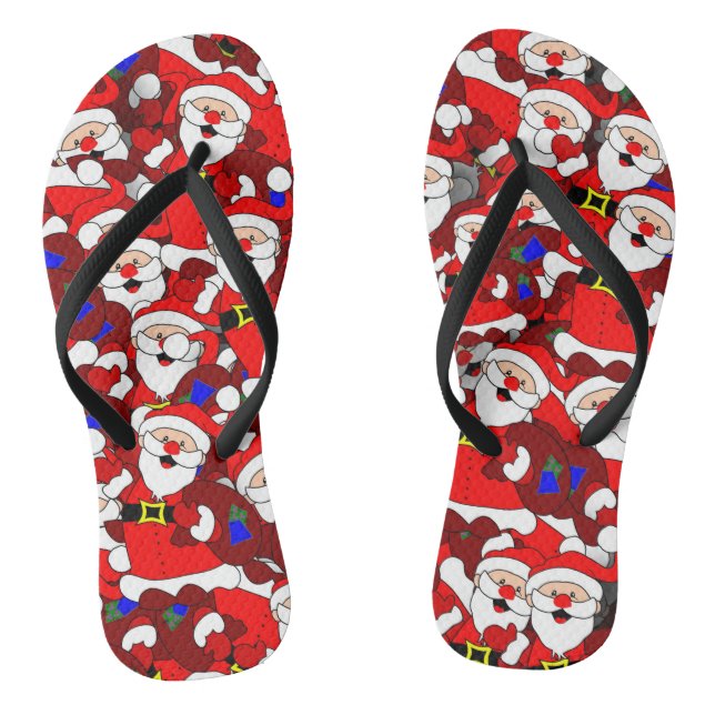 Chanclas Navidades divertidos, moderno y caprichoso colegio (Plantilla)