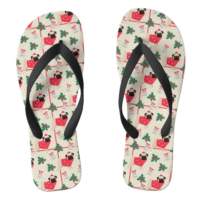 Chanclas Navidades Puggy Flip Flops (Plantilla)