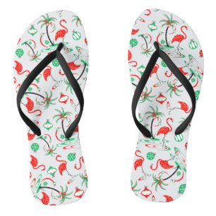 Chanclas Navidades rojos Flamingo Multi flip flops