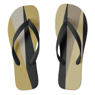 Chanclas Negro y oro